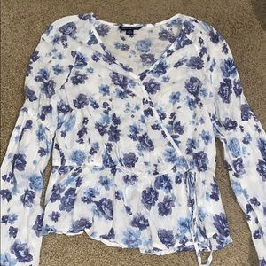 American Eagle Floral Top